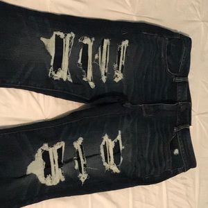 NWT American Eagle HI-Rise Jegging jeans size 12 long high rise